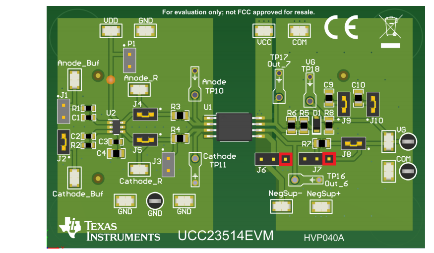 Texas Instruments UCC23514EVM评估模块